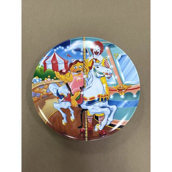 Set of 4 1993  McDonald's Amusement Park plates - Picture 6 of 8